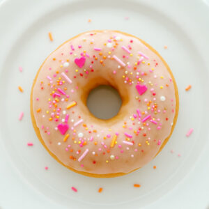 The Flavor Apprentice Frosted Donut