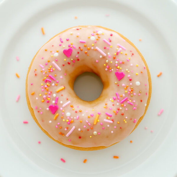 The Flavor Apprentice Frosted Donut