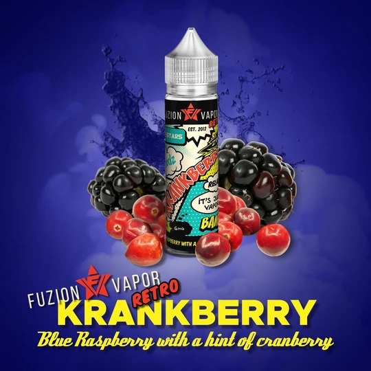 Fuzion Vapor Krankberry Shortfill