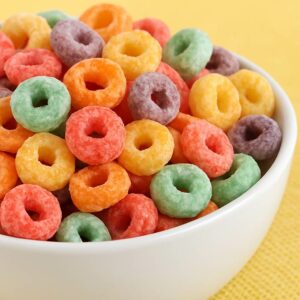 The Flavor Apprentice Fruit Circles With Milk