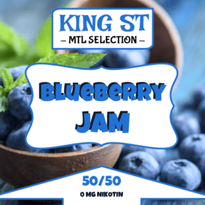 KING ST. Team Blueberry Jam Shortfill