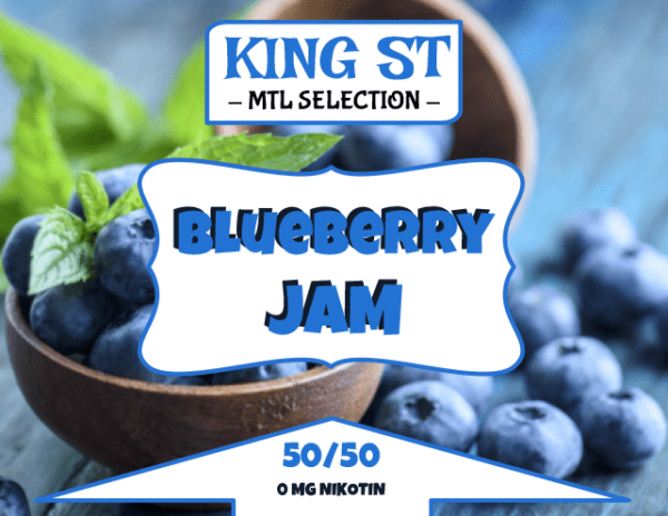 KING ST. Team Blueberry Jam Shortfill