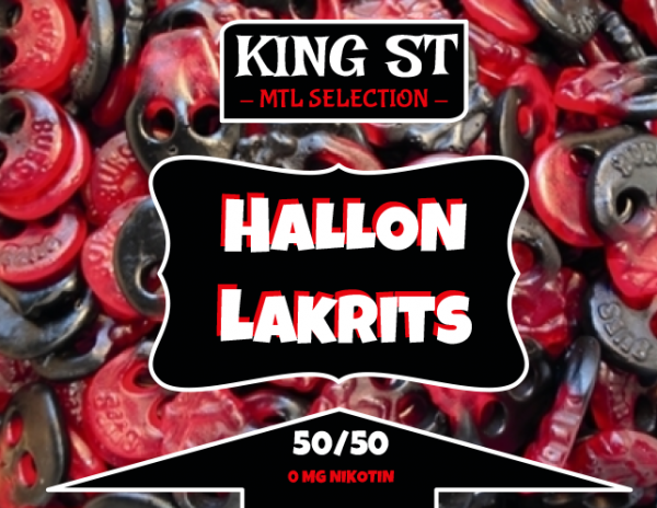 KING ST. Hallon Lakrits Shortfill