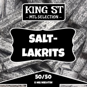 KING ST. Vapors Saltlakrits Shortfill