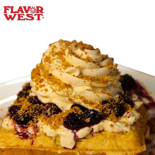Flavor West Blueberry Graham Waffle Flavor