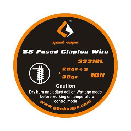Geekvape SS Fused Clapton wire