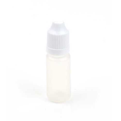 Liquid Bottle with Childproof Cap White 10ml