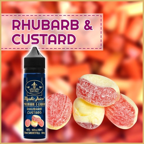 Mystic Juice Rhubarb & Custard Shortfill 50ml