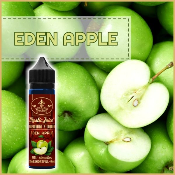 Mystic Juice Eden Apple, E-Liquids, Shortfill, MTL Shortfills