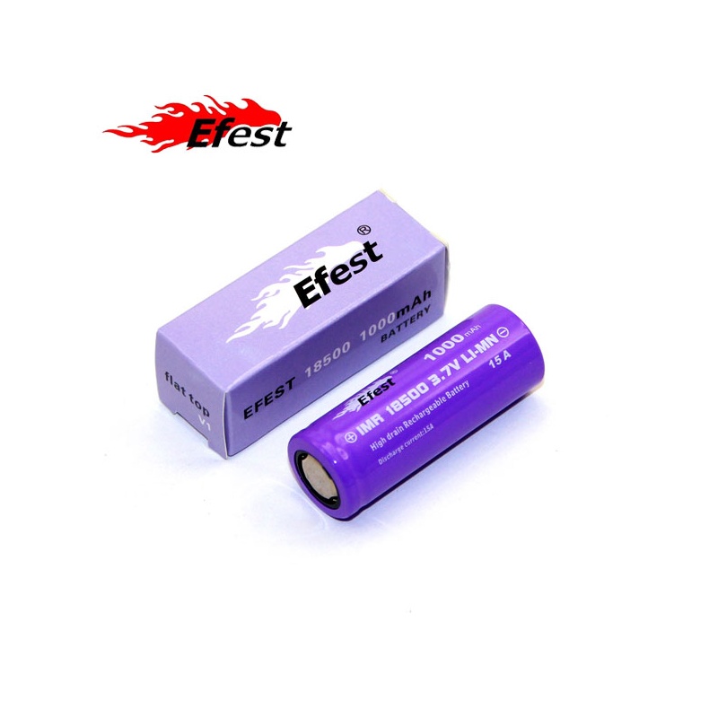 Efest 1000mAh 18500 Battery