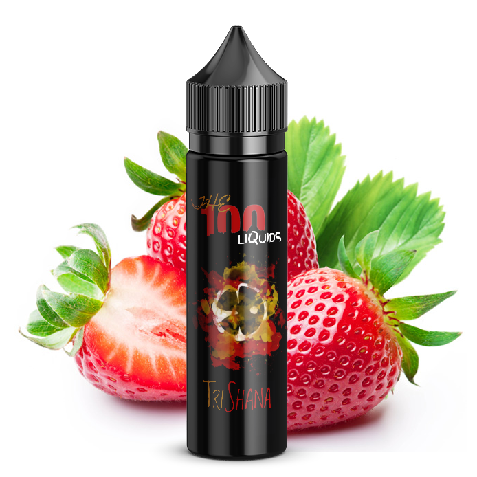 The 100 Liquids Strawberry 50ml Vape E-Liquids, Shortfill