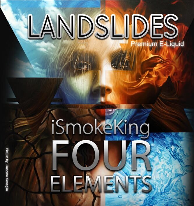 four elements e-liquids tobacco landslides