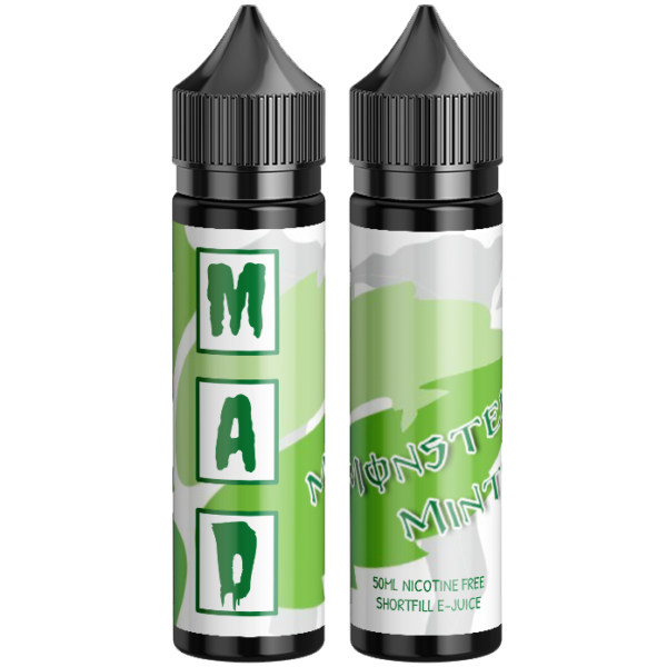 The Mad Scientist Monster Mint - Cooling E-Juice - se.ismokeking.se