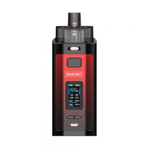 SMOK RPM160 Dual-18650 Pod Kit röd kolfiber