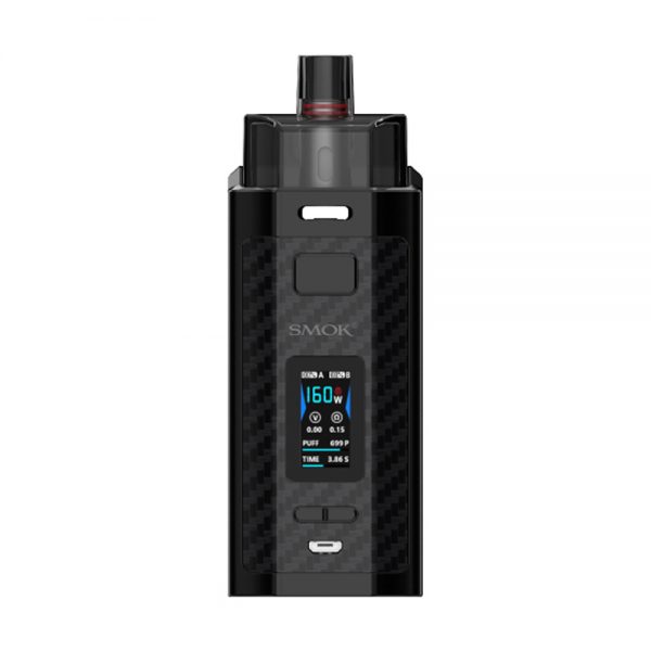 SMOK RPM160 Dual-18650 Pod Kit svart kolfiber