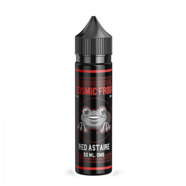 Cosmic Frog Red Astaire Cosmic Frog is an attempt to copy various popular e-liquids. Flavour profile: Red Berries, Cool Red Astaire.