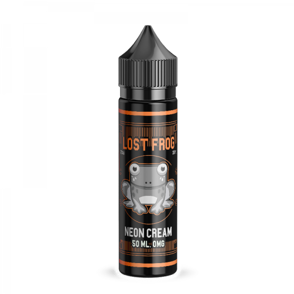 Lost Frog Neon Cream - Cosmic Frog is an attempt to copy various popular e-liquids. Flavour: Chilled Orange, raspberry and lemon-lime flavor.