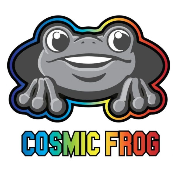 Cosmic Frog vape ejuice logo