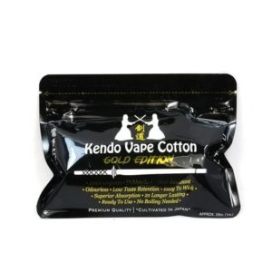 Kendo Vape Cotton : Gold Edition