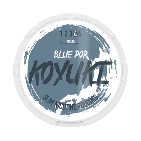 KOYUKI's All White - Nikotinpåsar - BLUE POP tobaksfri snus