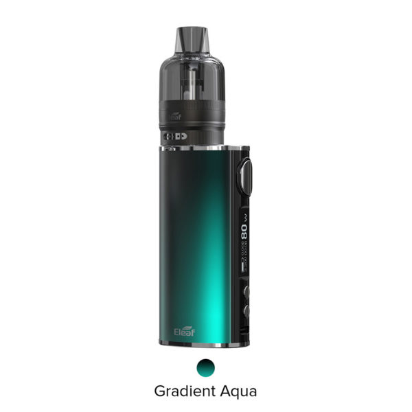 Eleaf iStick T80 VW Kit med GTL Pod 3000mAh gradient aqua