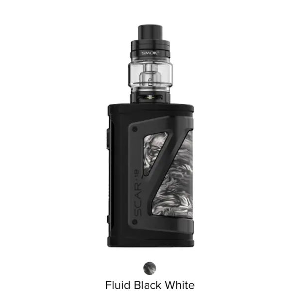 Smok-Scar-18-Kit-Fluid Black white