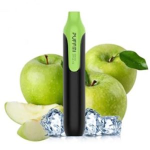 PUFFMI VAPORESSO DP500 engångsvape green apple ice 20mg