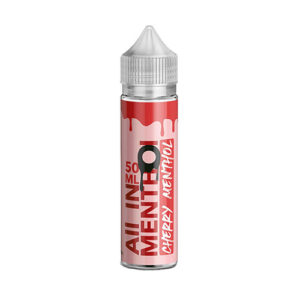 All-in-menthol---cherry-menthol-50ml-shortfill-vape-ejuice körsbär mentol
