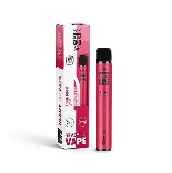 Aroma King Disposable engangs Vape Kit zero nicotine-Cherry Ice