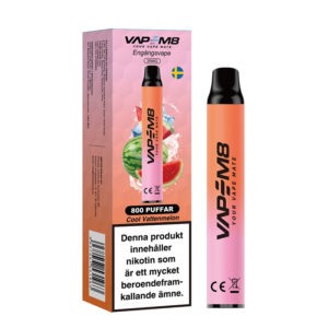 VapeM8-VM800-engangs-vape-20mg-cool-vattenmelon