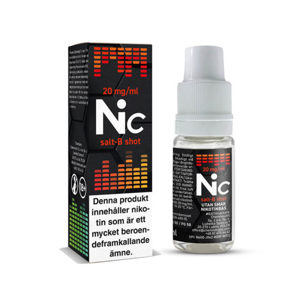 Chemnovatic salt nikotin shot 20mg