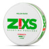 Z!XS All white nikotinpåsar melon rush stor