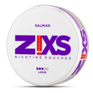 Z!XS All white nikotinpåsar salmiak