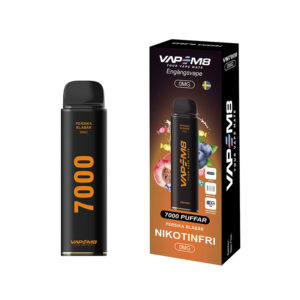 VapeM8-VM7000-engangs-vape-nikotinfri-Persika-Blabar