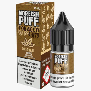 Moreish-Puff-Salt-10ml-10mg-tobacco-salts-orginal