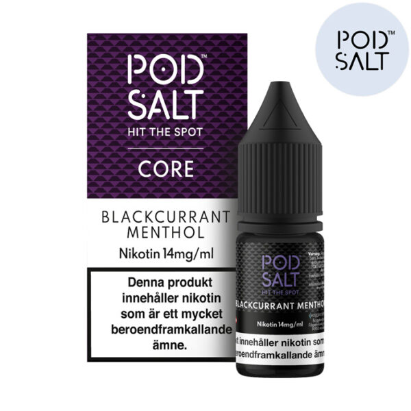 Pod Salt Blackcurrant Menthol (Nikotinsalt) 14mg 10ml