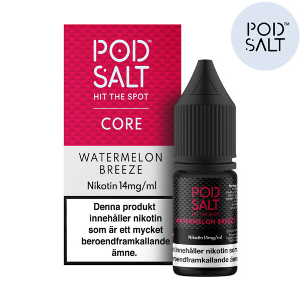 Pod Salt Watermelon Breeze (Nikotinsalt) 14mg 10ml