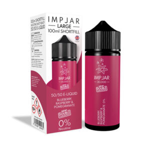 IMP JAR Blueberry, Raspberry & Pomegrenade 100ml shortfill vape ejuice