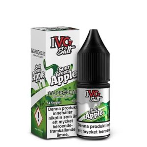 IVG Salts E-juice 14mg 10ml sour green apple