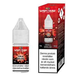 VapeM8 E-Juice - Cola Isglass 10ml 14.9mg Nikotinsalt