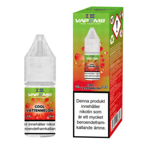 VapeM8 E-Juice - Cool Vattenmelon 10ml 14.9mg Nikotinsalt