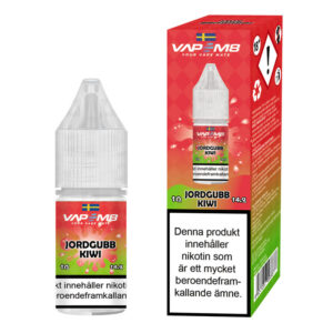 VapeM8 E-Juice - Jordgubb Kiwi 10ml 14.9mg Nikotinsalt