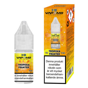 VapeM8 E-Juice - Tropiska Frukter 10ml 14.9mg Nikotinsalt