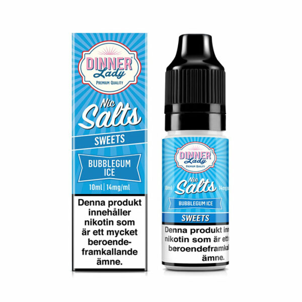 Dinner Lady Salts Bubblegum Ice (Nikotinsalt) 10ml 14mg