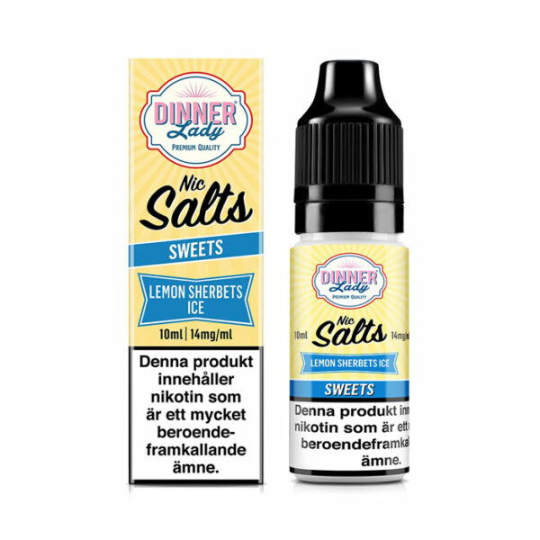 Dinner Lady Salts Lemon Sherbets Ice (Nikotinsalt) 10ml 14mg