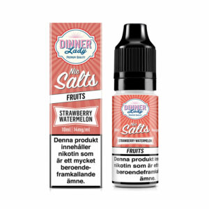 Dinner Lady Salts Strawberry Watermelon (Nikotinsalt) 10ml 14mg