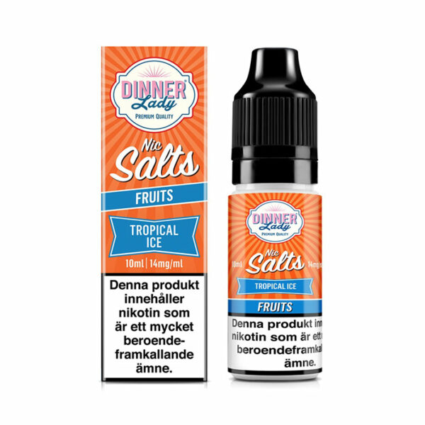 Dinner Lady Salts Tropical Ice (Nikotinsalt) 10ml 14mg