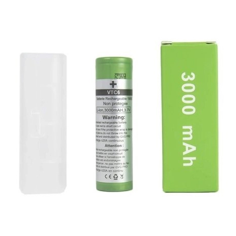 Sony VTC6 25A 3000mAh 18650 High Drain Flat Top Batteri