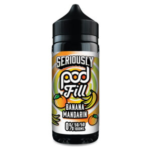 Seriously Pod Fill - Banana Mandarin 100ml Shortfill