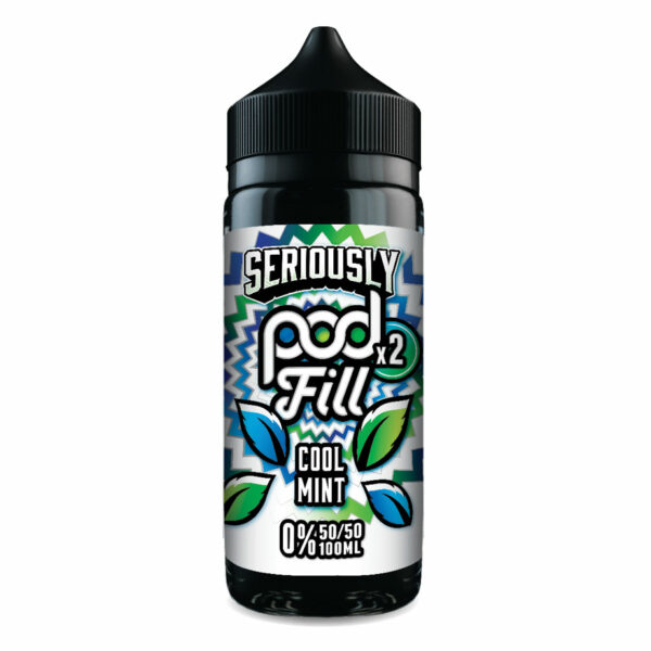 Seriously Pod Fill X2 - Cool Mint 100ml Shortfill